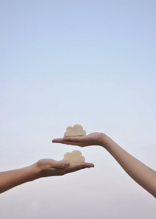 cloud exfoliating bar